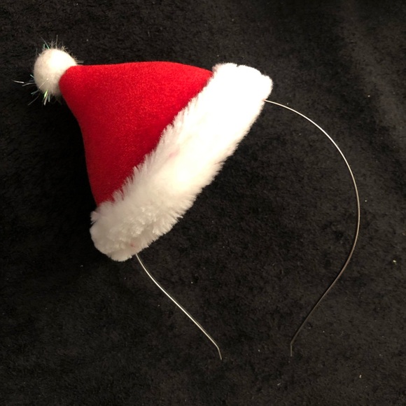 Mini Santa Costume Hat Headband - Picture 4 of 9